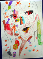 abstract kids art