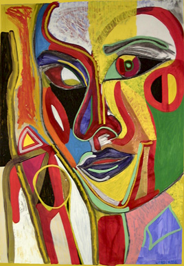 Abstract Painting Portraits